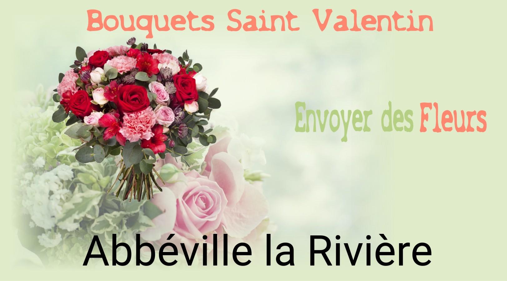 Roses de Saint-Valentin livrées à Abbéville-la-Rivière
